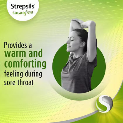 Strepsils Lemon Sugar Free Lozenges 36's Strepsils
