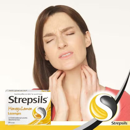 Strepsils Honey & Lemon Lozenges 24's Strepsils