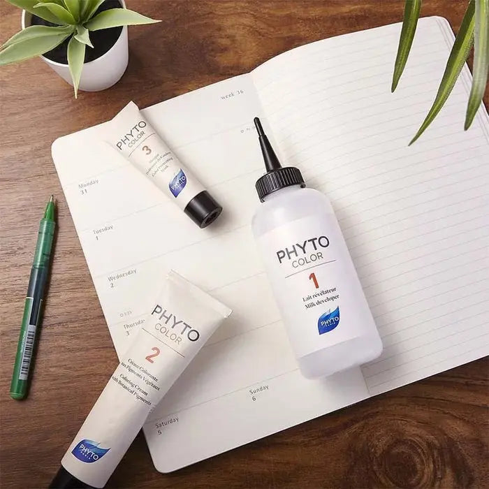 Phyto Phytocolor 1 Black Permanent Hair Color Kit Phyto