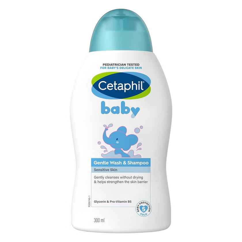 Cetaphil baby gentle wash & shampoo - 300 ml