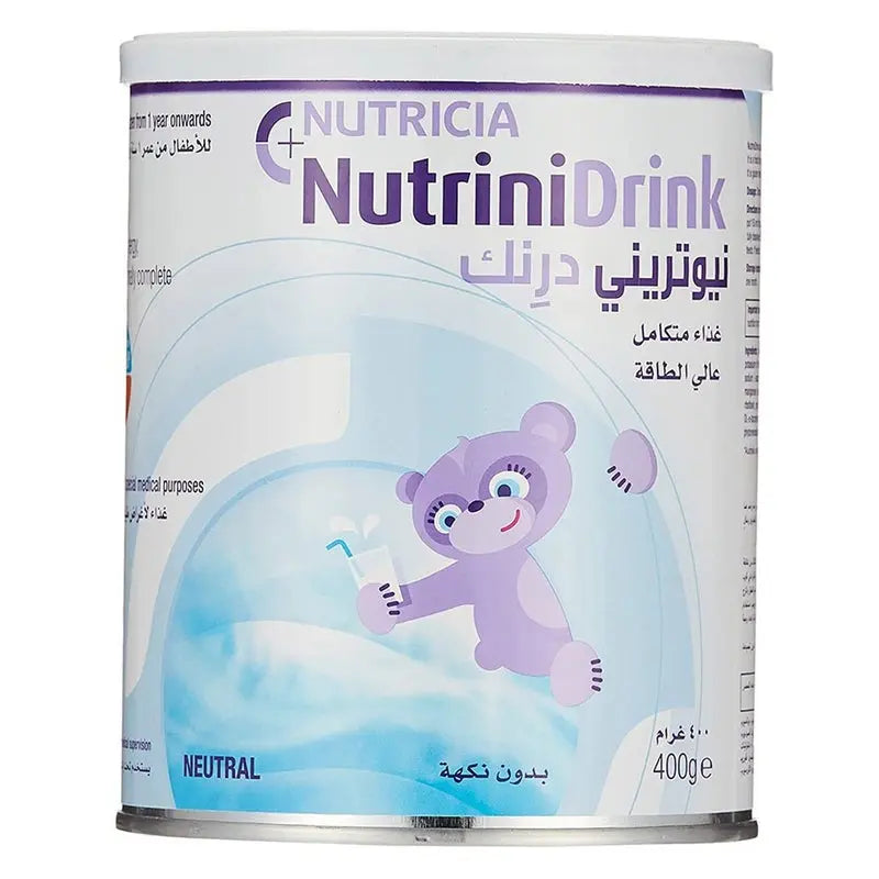 Nutricia NutriniDrink Children's Milk Special Formula For 12+ Months Neutral Flavour 400g Nutricia