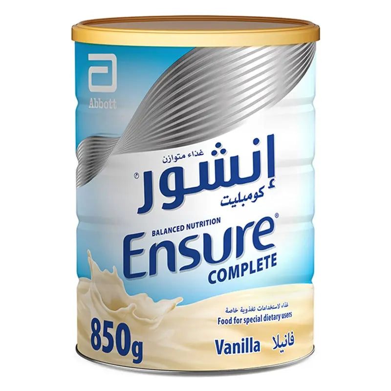 Ensure Complete Vanilla Powder For Balanced Nutrition 850 g Ensure