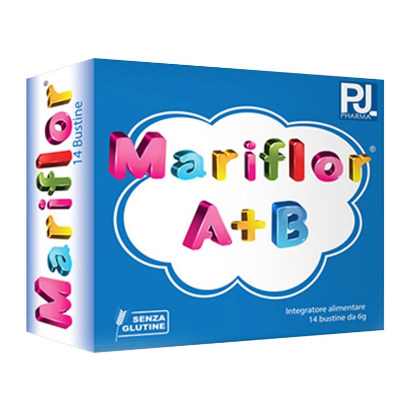 Mariflor A+B Kids Multivitamin, Minerals, Antoixidants and Probiotics Oral Powder Supplement Sachets 6g, Pack of 14's Mariflor