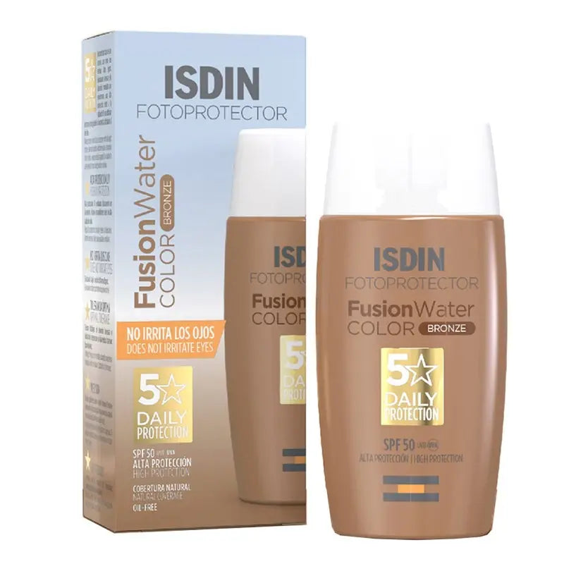 Isdin Fotoprotector SPF 50 Fusion Water Color Bronze Tinted 50 mL Isdin