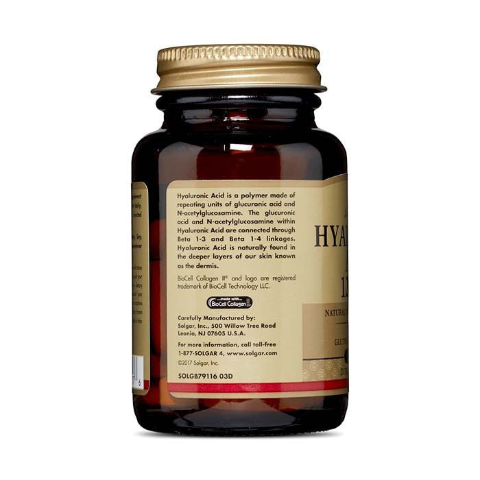Solgar Hyaluronic Acid 120mg Tablets 30's