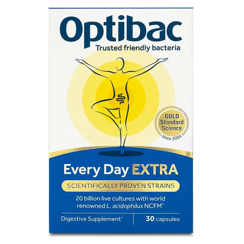 Optibac Every Day Extra Probiotic Capsules, Pack of 30's Optibac