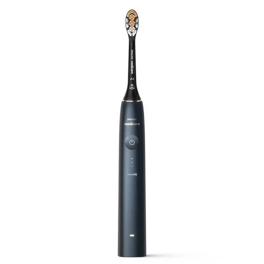 Philips Sonicare 9900 Prestige Rechargeable Electric Power Toothbrush With SenseIQ & AI-powered Sonicare App, Colour Midnight Blue - HX9992/22,Certified UAE 3 Pin Philips Sonicare