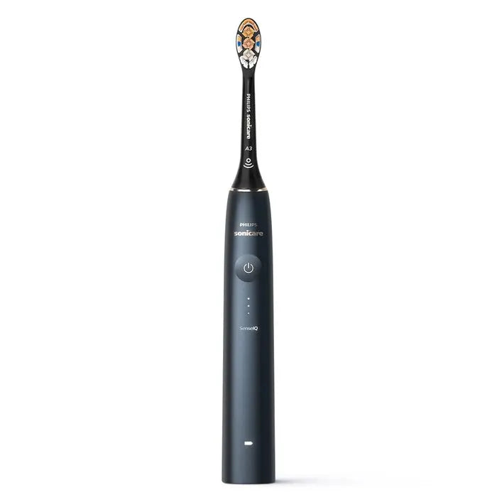 Philips Sonicare 9900 Prestige Rechargeable Electric Power Toothbrush With SenseIQ & AI-powered Sonicare App, Colour Midnight Blue - HX9992/22,Certified UAE 3 Pin Philips Sonicare