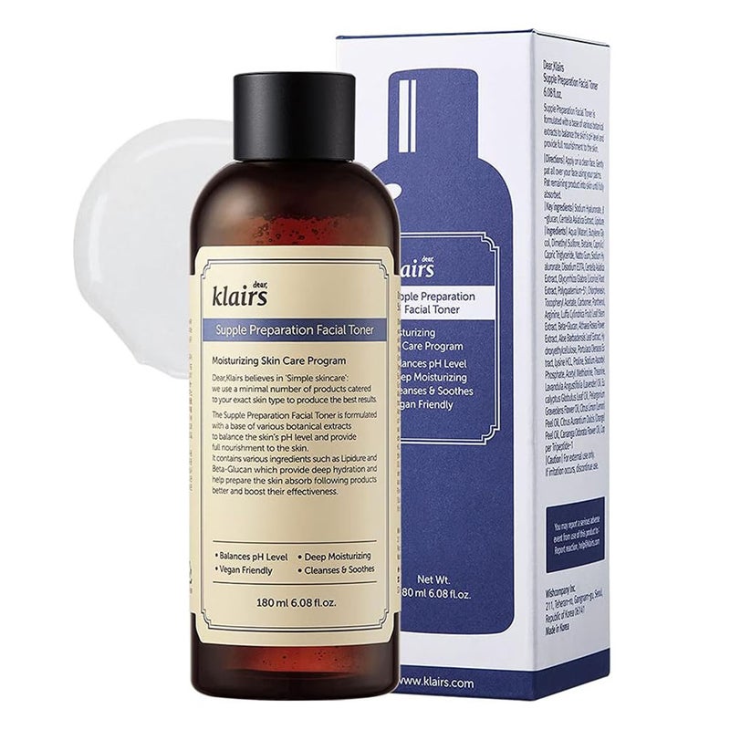 Dear Klairs Supple Preparation Moisturizing Facial Toner 180ml Dear Klairs