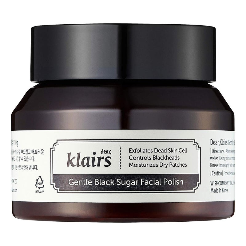 Dear Klairs Gentle Black Sugar Exfoliating Facial Polish Scrub 110g Dear Klairs