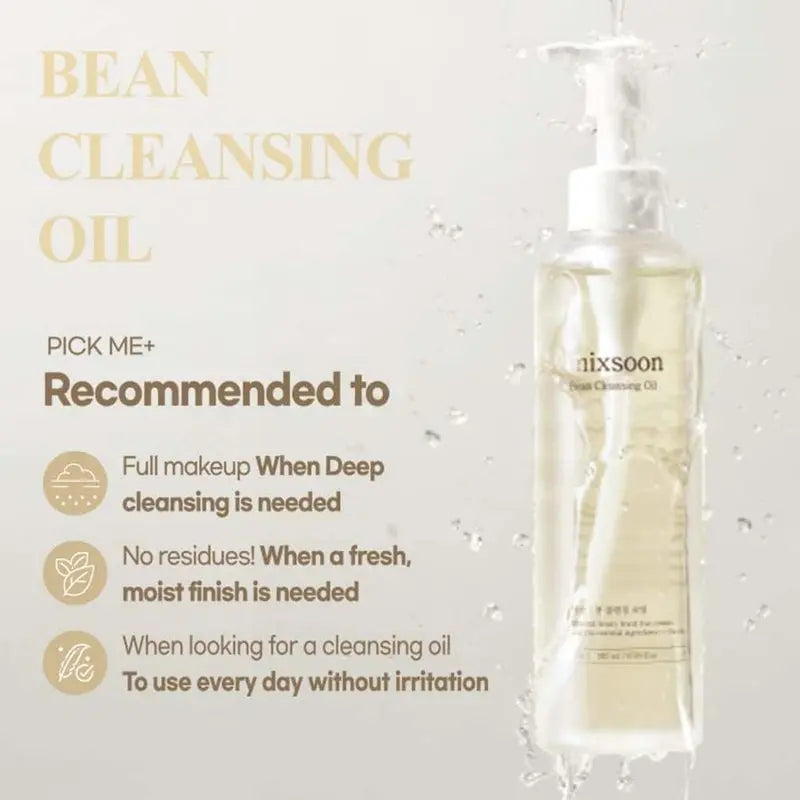 Mixsoon Bean Facial Cleansing Oil 195ml Mixsoon