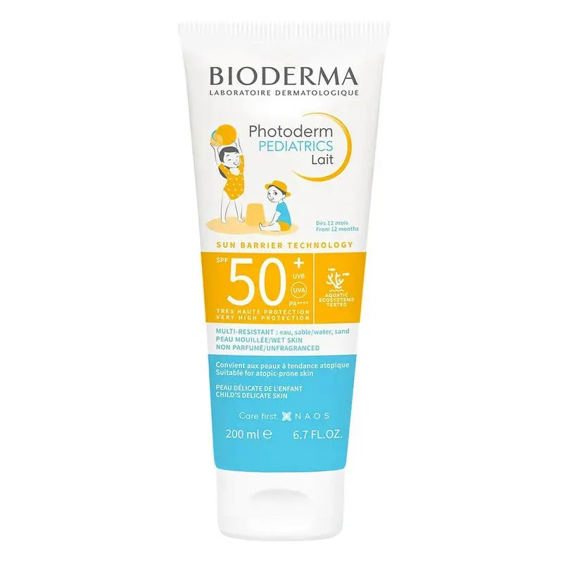 Bioderma Photoderm Pediatrics Lait SPF50+ Sunscreen 200ml Bioderma