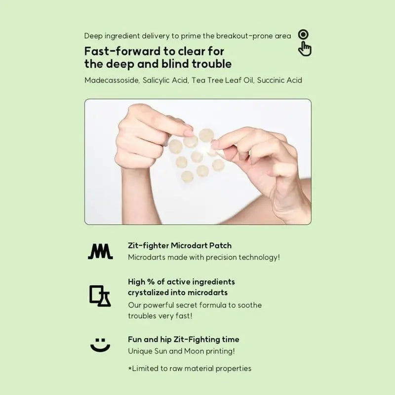 Eldeen Good Bye Blemishes Microdart Project Clear Patch, Pack of 9’s Eldeen