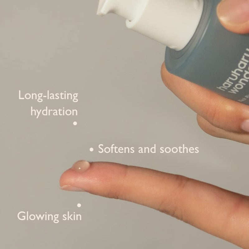 Haruharu Wonder Black Rice Hyaluronic Acid Essence Face Serum For Oily To Combination Skin 50ml