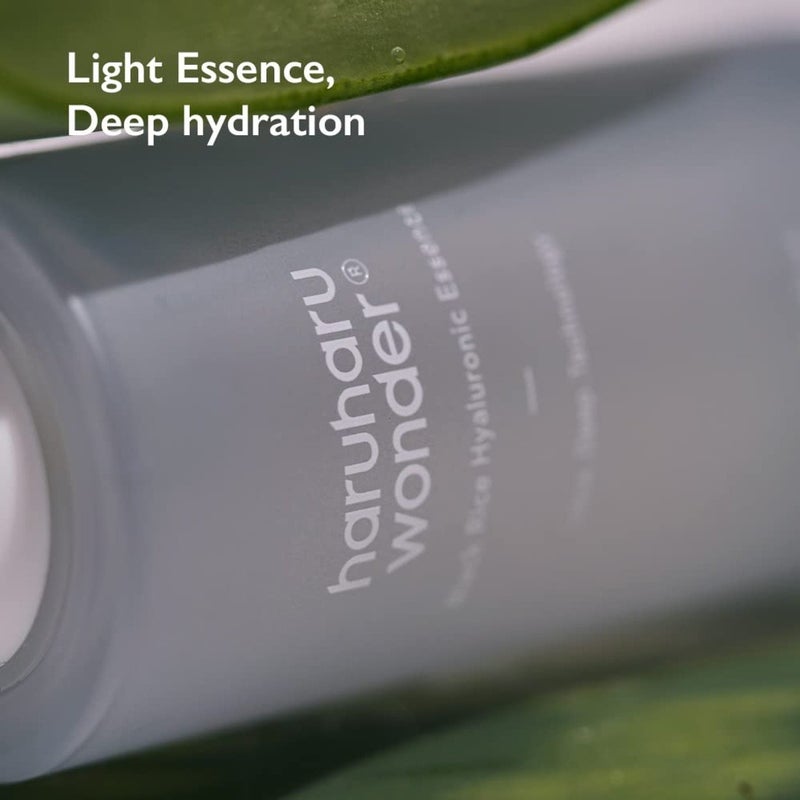 Haruharu Wonder Black Rice Hyaluronic Acid Essence Face Serum For Oily To Combination Skin 50ml