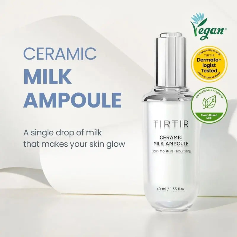 Tirtir Ceramic Milk Ampoule Moisturizing & Nourishing Serum 40ml Tirtir