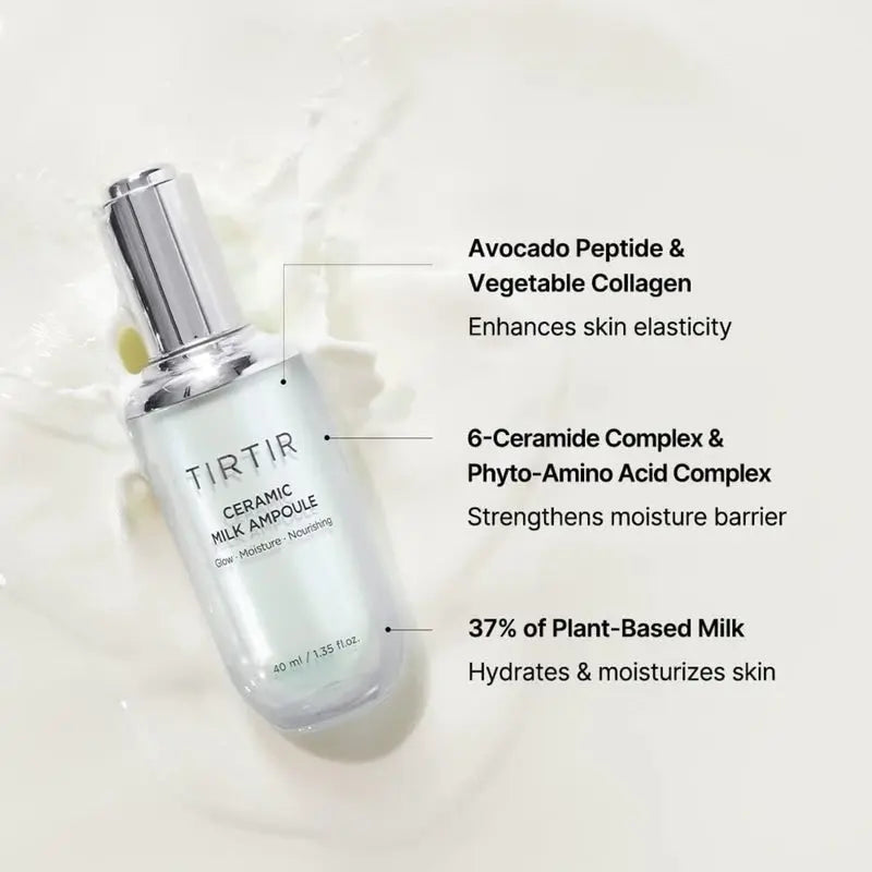 Tirtir Ceramic Milk Ampoule Moisturizing & Nourishing Serum 40ml Tirtir
