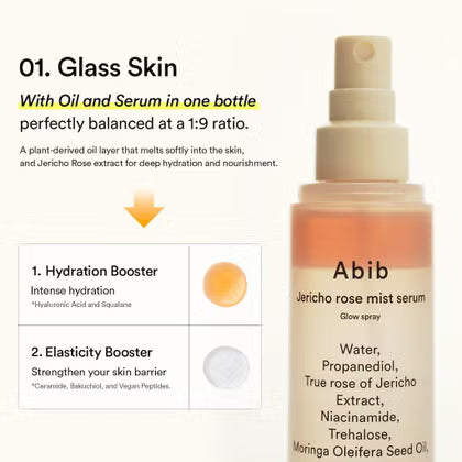 Abib Jericho Rose Mist Serum Glow Spray 100ml Abib