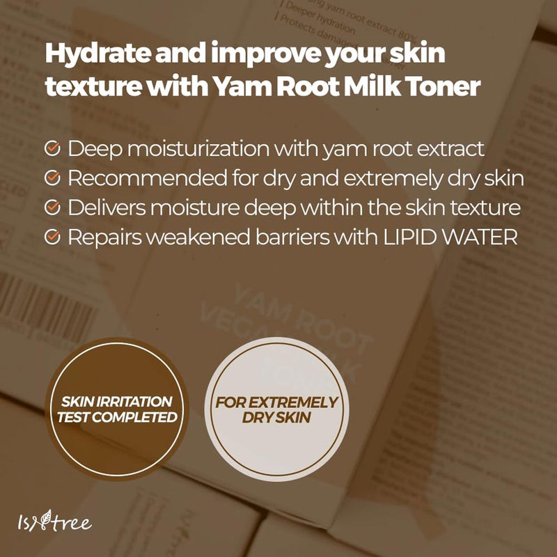 Isntree Yam Root Vegan Milk Toner 200ml