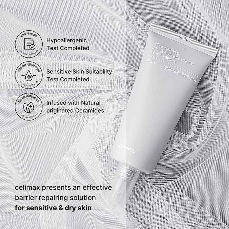 Celimax Dual Barrier Skin Wearable Cream 50ml Celimax