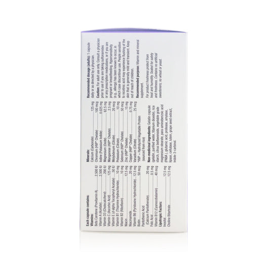 Webber Naturals MultiSure Women 50+ – 60 Vegetarian Capsules Webber Naturals