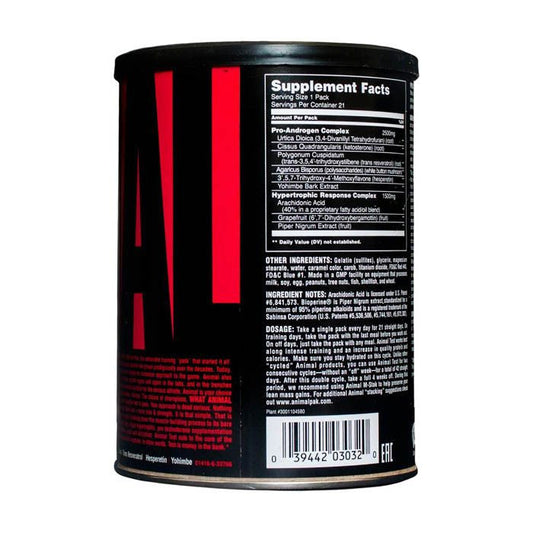 Universal Nutrition Animal Test - 21 Packs Universal Nutrition