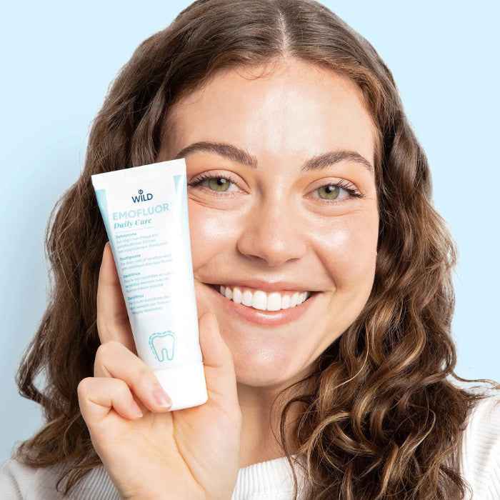 Emofluor daily care toothpaste – advanced enamel protection & cavity prevention 75ml