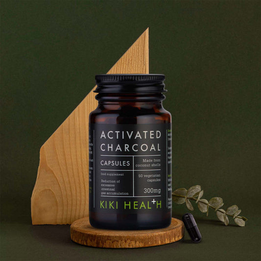 KIKI Health Activated Charcoal - 50 Capsules KIKI Health
