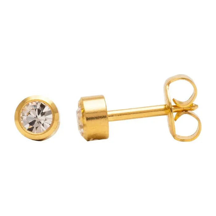 studex birthstone apr crystal large STUDEX