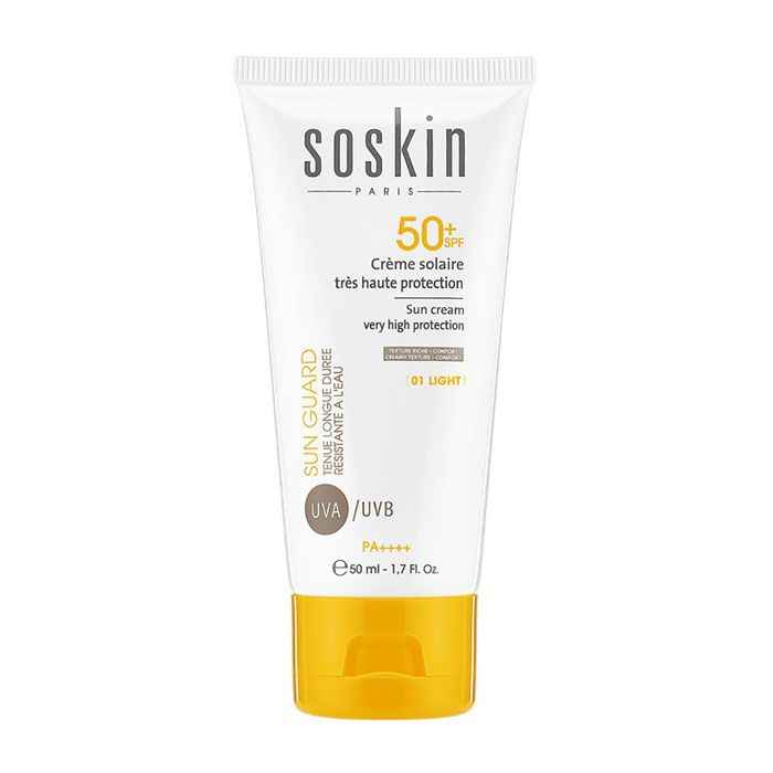 Soskin (SPF 50+) Sun Cream Protection 01 Light - 50 ml