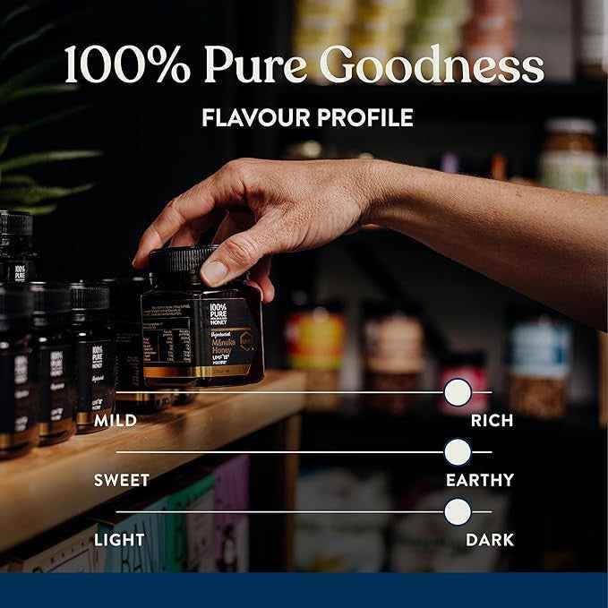 Pure 100% New Zealand Manuka Honey UMF20+ MGO826+ 250g