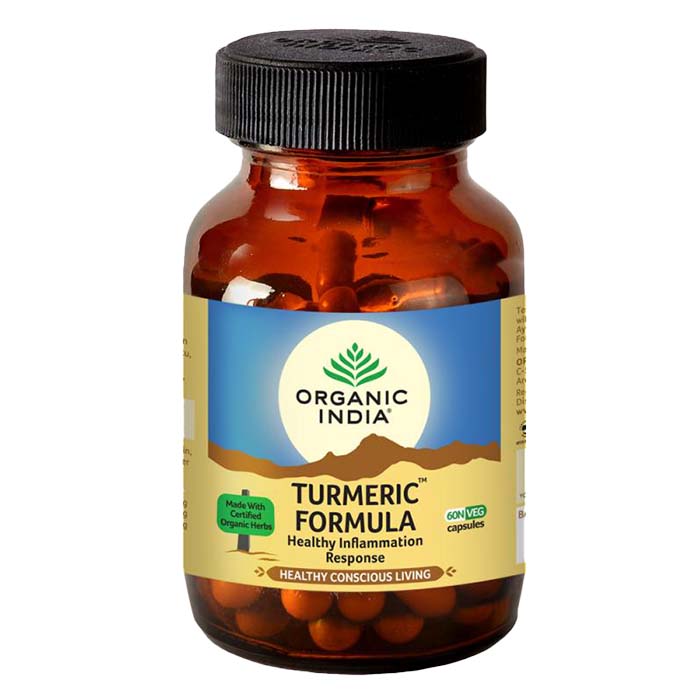 Organic India Turmeric Formula - 90 Capsules Organic India