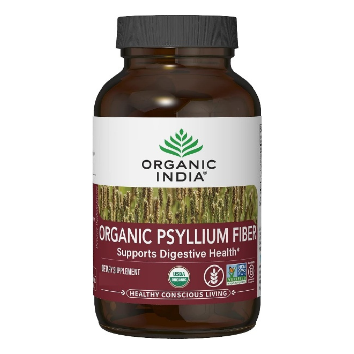 Organic India Psyllium Fiber - 90 Capsules