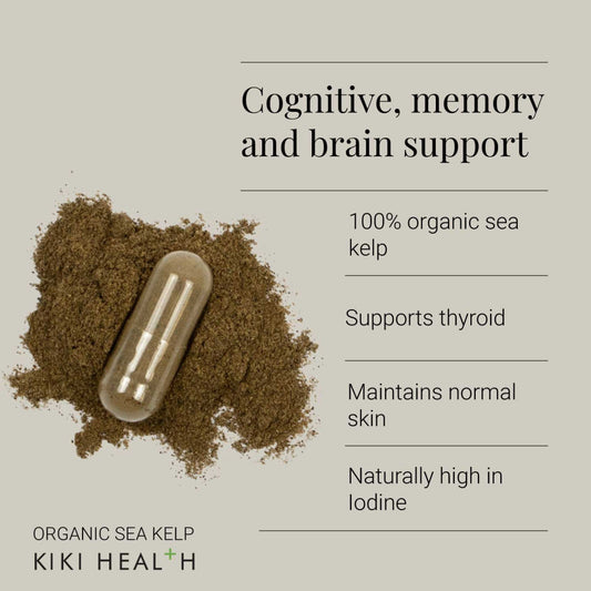 KIKI Health Organic Sea Kelp - 90 Capsules KIKI Health