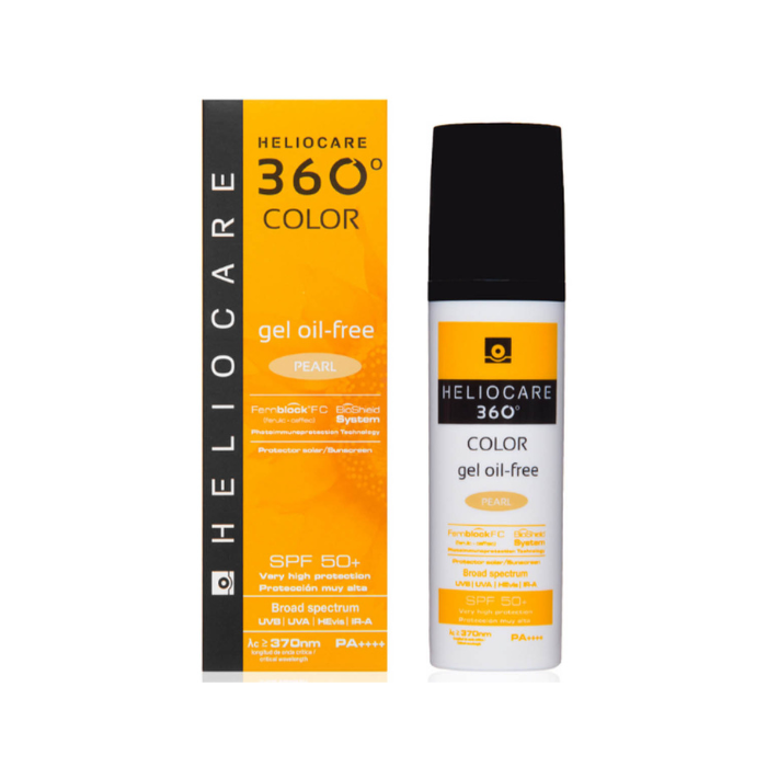 Heliocare 360 Color Pearl SPF50 Oil-Free Gel - 50ml Heliocare
