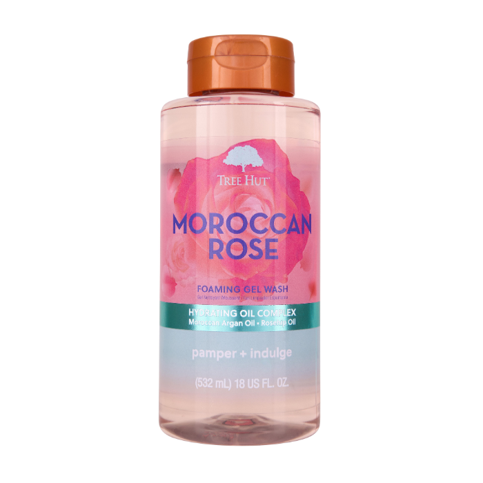 Tree Hut Moroccan Rose Foaming Gel Wash - 532ml