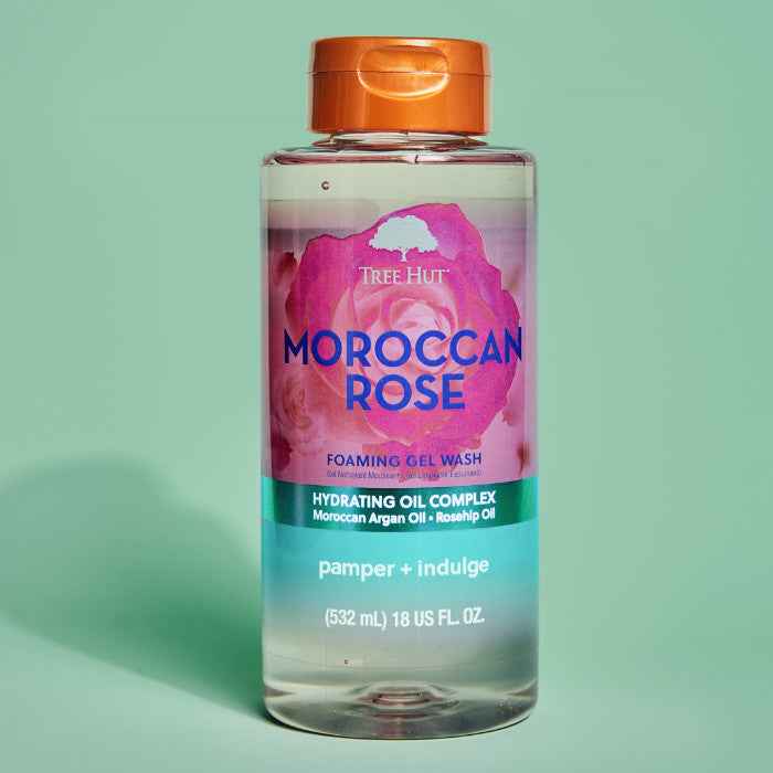 Tree Hut Moroccan Rose Foaming Gel Wash - 532ml