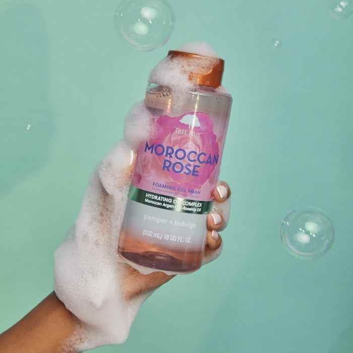 Tree Hut Moroccan Rose Foaming Gel Wash - 532ml