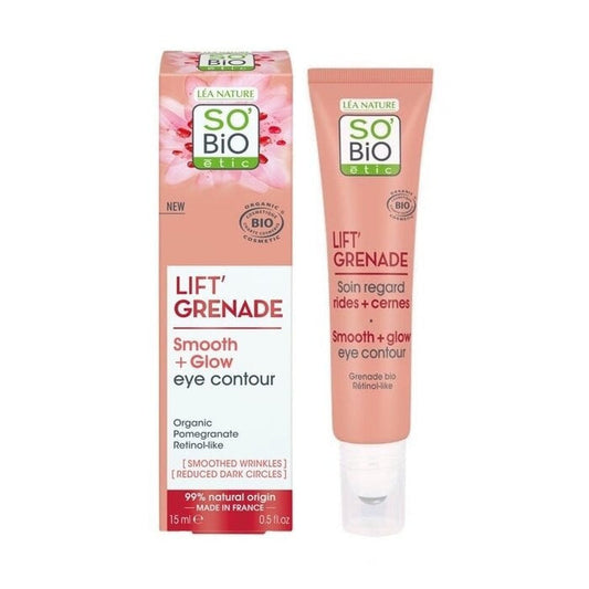 So Bio Etic Organic Lift Smooth + Glow Eye Contour 15ml So Bio Etic