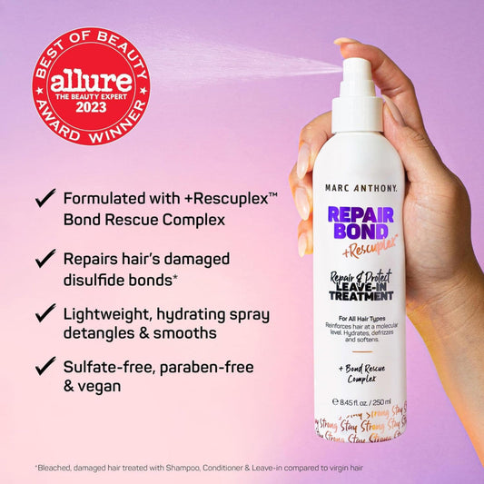 Marc Anthony Repair Bond + Rescuplex Leave In Treatment 250ml Marc Anthony