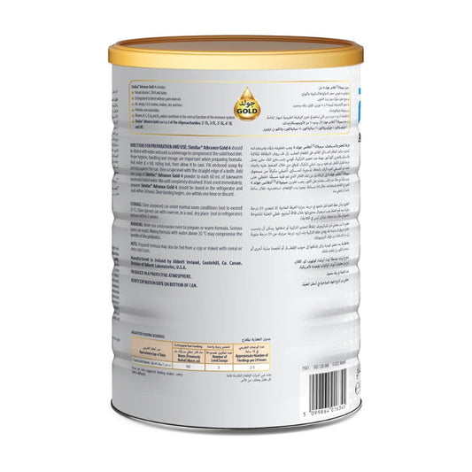 Similac Advance Gold 4 Milk Formula 900g Similac