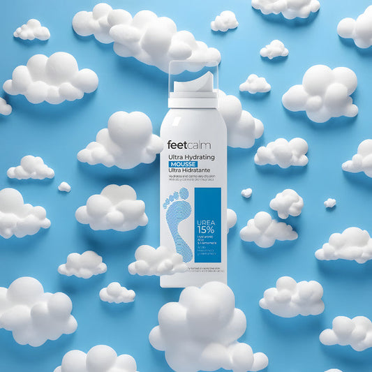 Feetcalm Ultra Hydrating 15% Urea Mousse 125ml Feetcalm