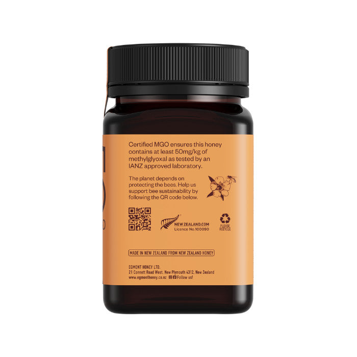 Egmont Honey Multifloral Manuka Honey 50+MGO - 500g Egmont