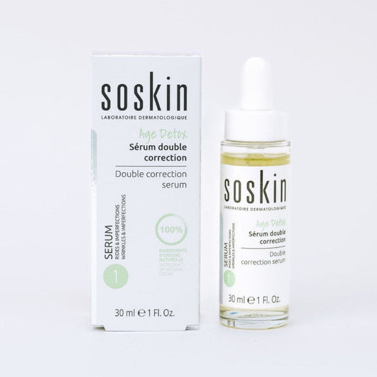 Soskin Age Detox Double Correction Serum - 30ml Soskin