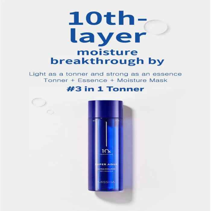 Missha Super Aqua Ultra Hyalron Skin Essence - 200ml