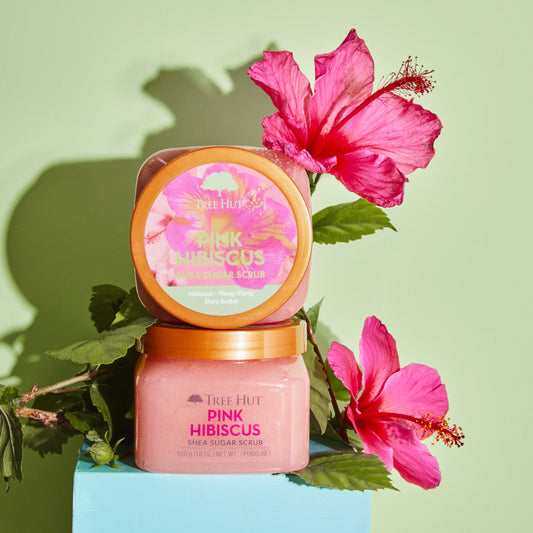 Tree Hut Pink Hibiscus Shea Sugar Scrub - 510g Tree Hut