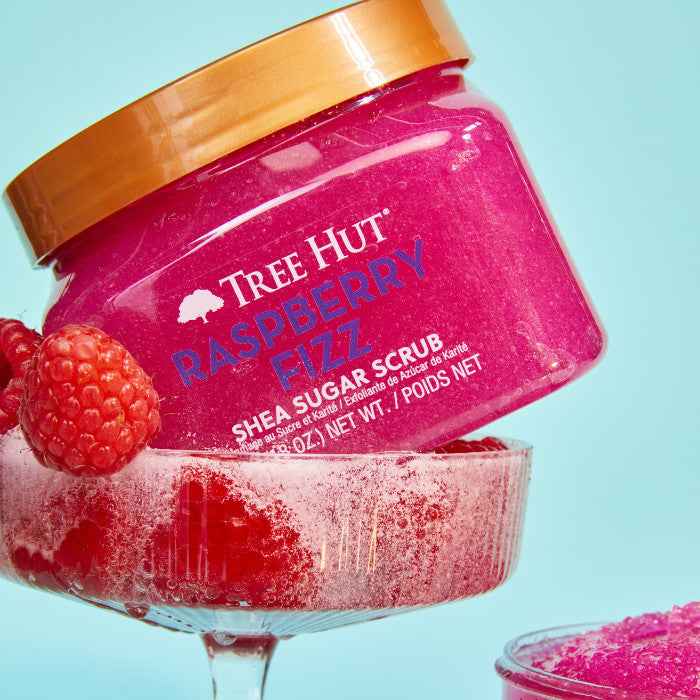 Tree Hut Raspberry Fizz Shea Sugar Scrub - 510g