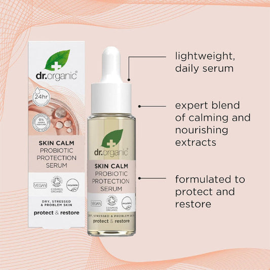 Dr.Organic Skin Calm Probiotic Protection Serum - 30ml Dr.Organic