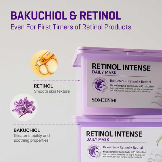 Some By Mi Retinol Intense Daily Sheet Mask - 30s Some By Mi