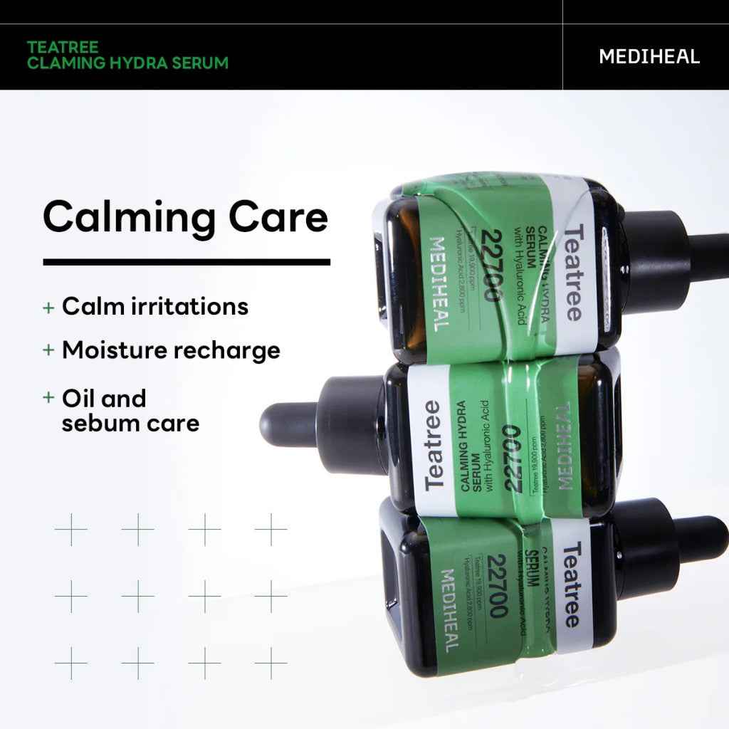 Mediheal Teatree Calming Hydra, Refreshing, Lightweight Hydrating Serum - 40ml